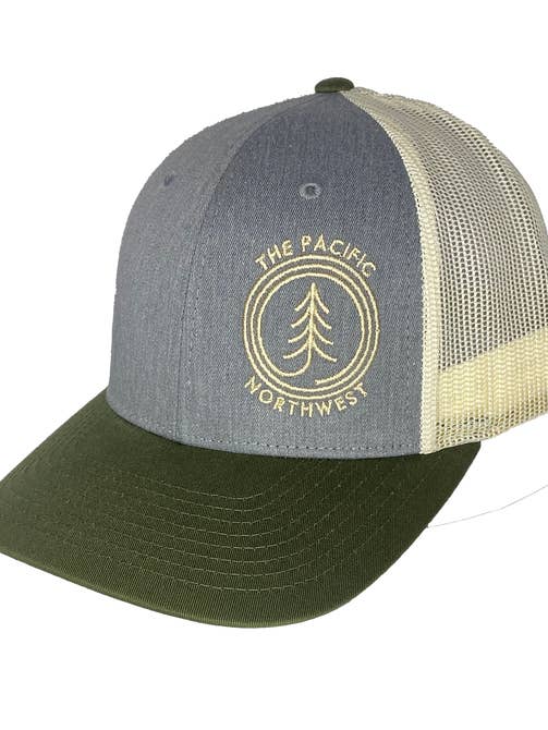 CIRLCE TREE PACIFIC NORTHWEST | Curved Bill Trucker